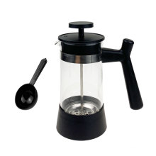 300mL Glass French Press Coffee Maker With Spoon